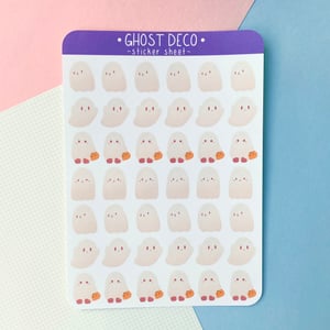 Image of Ghost Deco Sticker Sheet