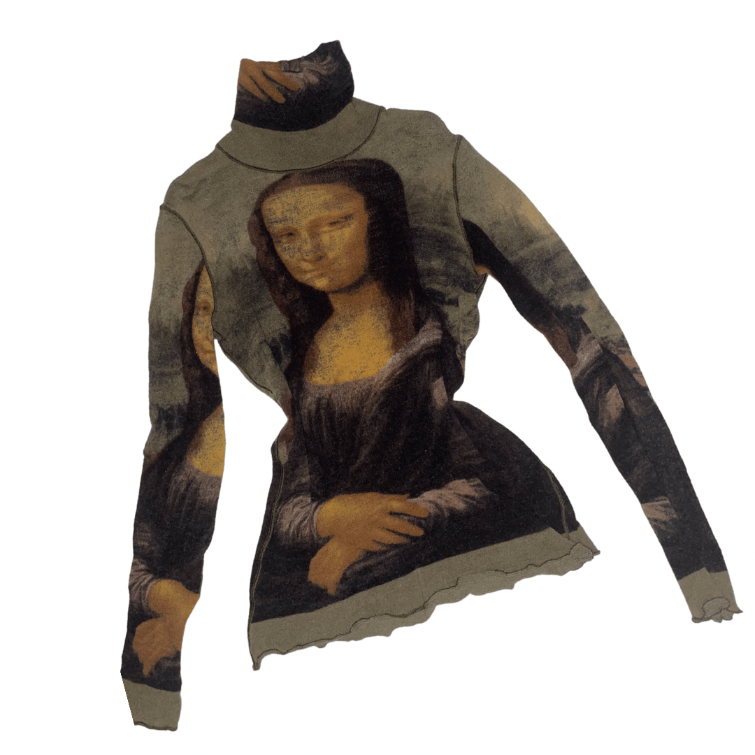 Jean Paul Gaultier Mona Lisa Top | Lamb Vintage Jean Paul Gaultier Mona Lisa Top | Lamb Vintage