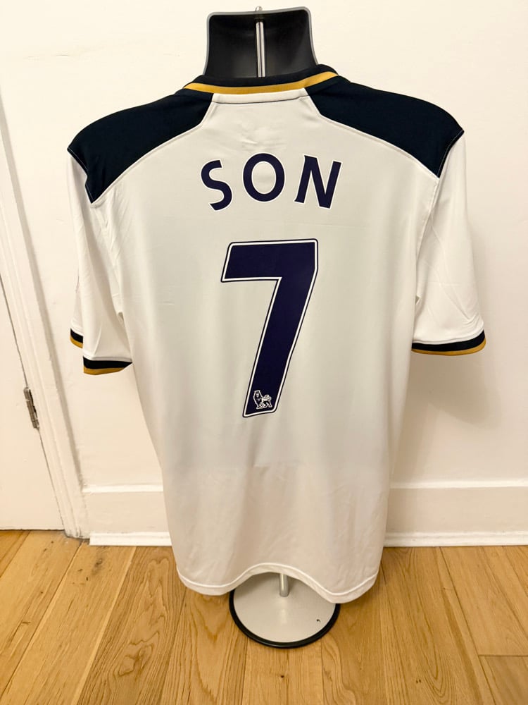 Image of Tottenham Hotspur “SON 7” 2016/17 Home Shirt + PL patches  (L)