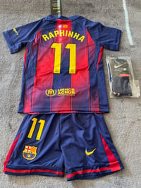 Image 2 of Barcelona home Raphinha no.11