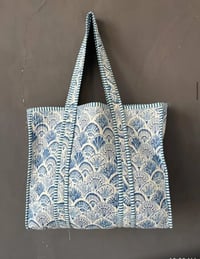 Image 1 of Cotton Quilted Tote