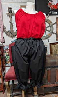 Image 2 of Lacy Bloomers in Solid Black
