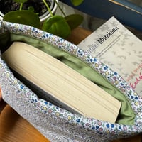 Image 4 of Padded Book Sleeve Liberty Suffolk Meadow