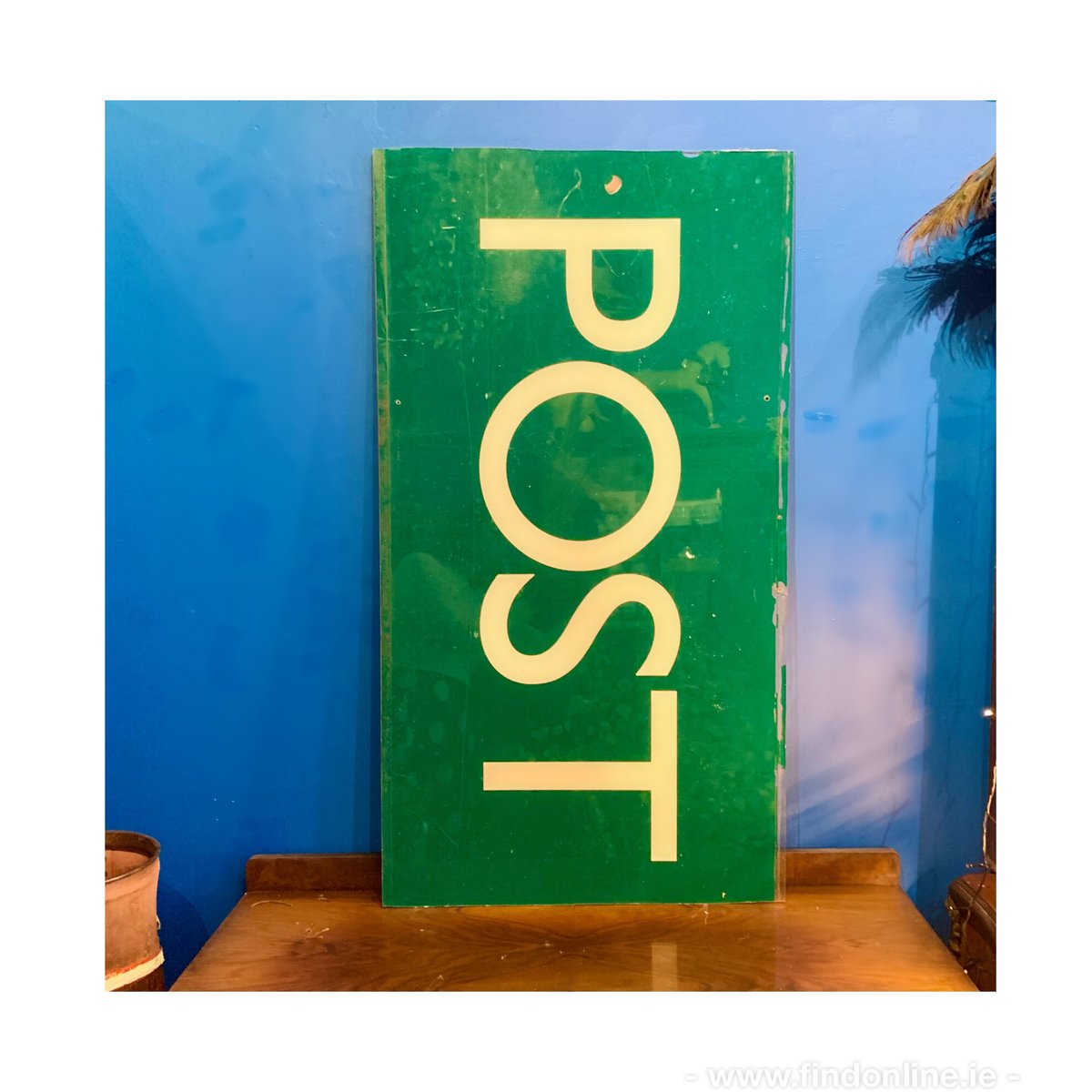Large Perspex Post Sign