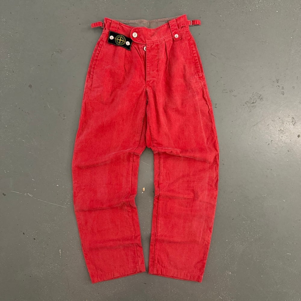 Image of 1982 Stone Island Tella Stella Trousers, size 28” x 31”