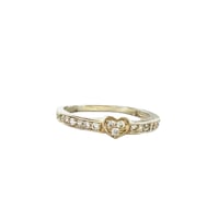 Image 1 of The “Juniper” Heart Satellite ring