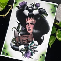 Lydia Beetlejuice Print A4