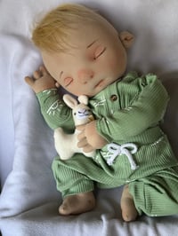 Image 3 of Emerson, 22” Sleeping Baby Boy