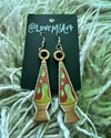 Retro Lava Lamp Earrings 