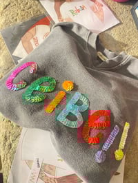 Image 3 of Suadoiro bordado a man. CEIBE. Talla L oversize. En stock!