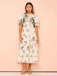 Image 1 of Mallorca print dress 