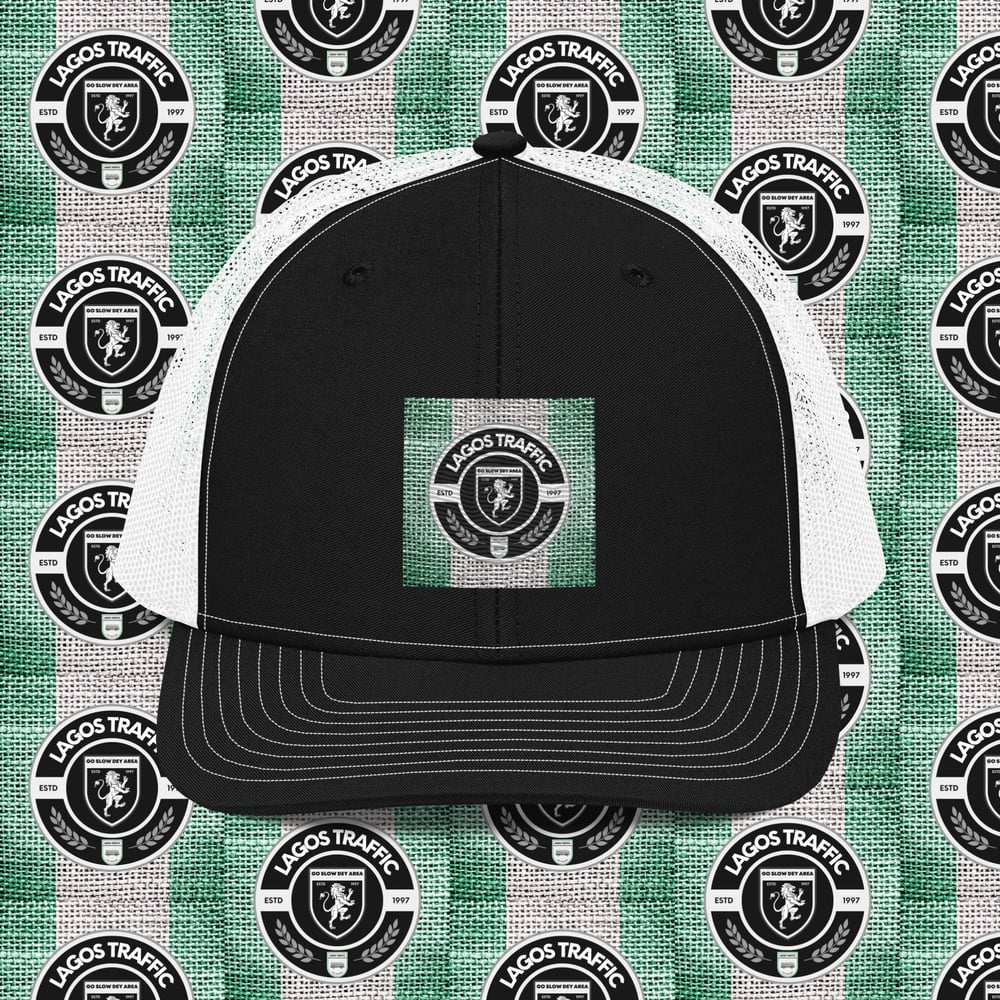 LAS GIDI SOCCER VOGUE TRUCKER CAP (GRN RAFFIA)