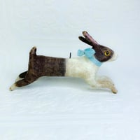Image 1 of X Large Vintage Style Leaping Rabbit