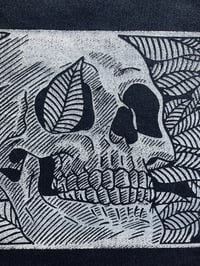 Image 6 of 'Life From Death' Blockprinted Denim Backpatches