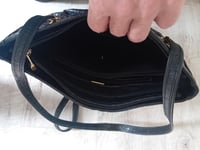 Image 5 of Crocodile leather shoulder bag