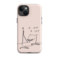 Image 4 of Tough Case for iPhone® I am a lot 