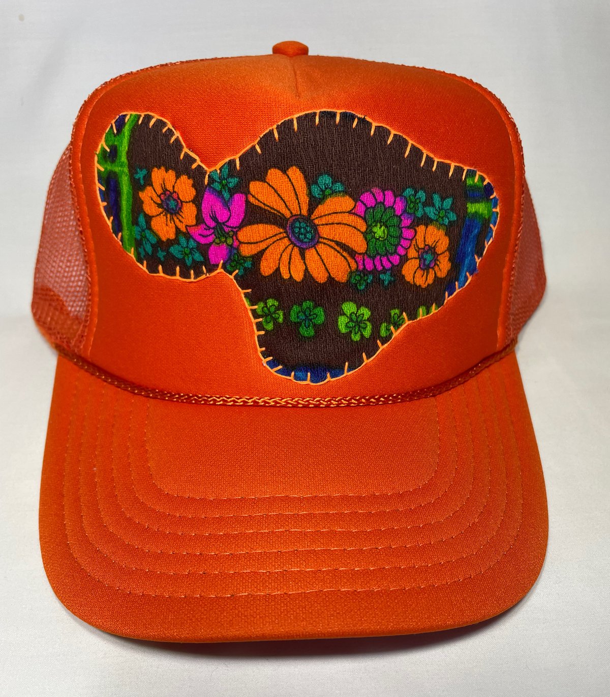 Image of Maui fabric trucker #VM15