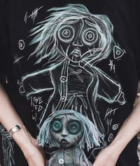 Image 2 of PREORDER Button Ghost Tee