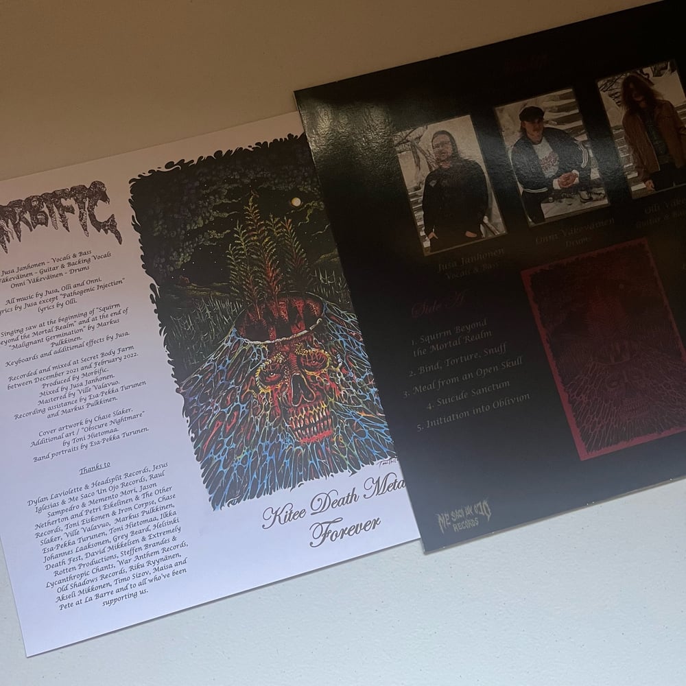 Morbific - "Squirm Beyond The Mortal Realm" 12" vinyl LP