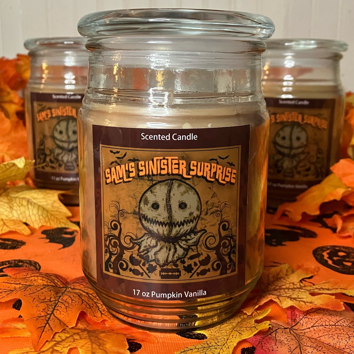 17oz “Sam’s Sinister Surprise” Scented Candle  