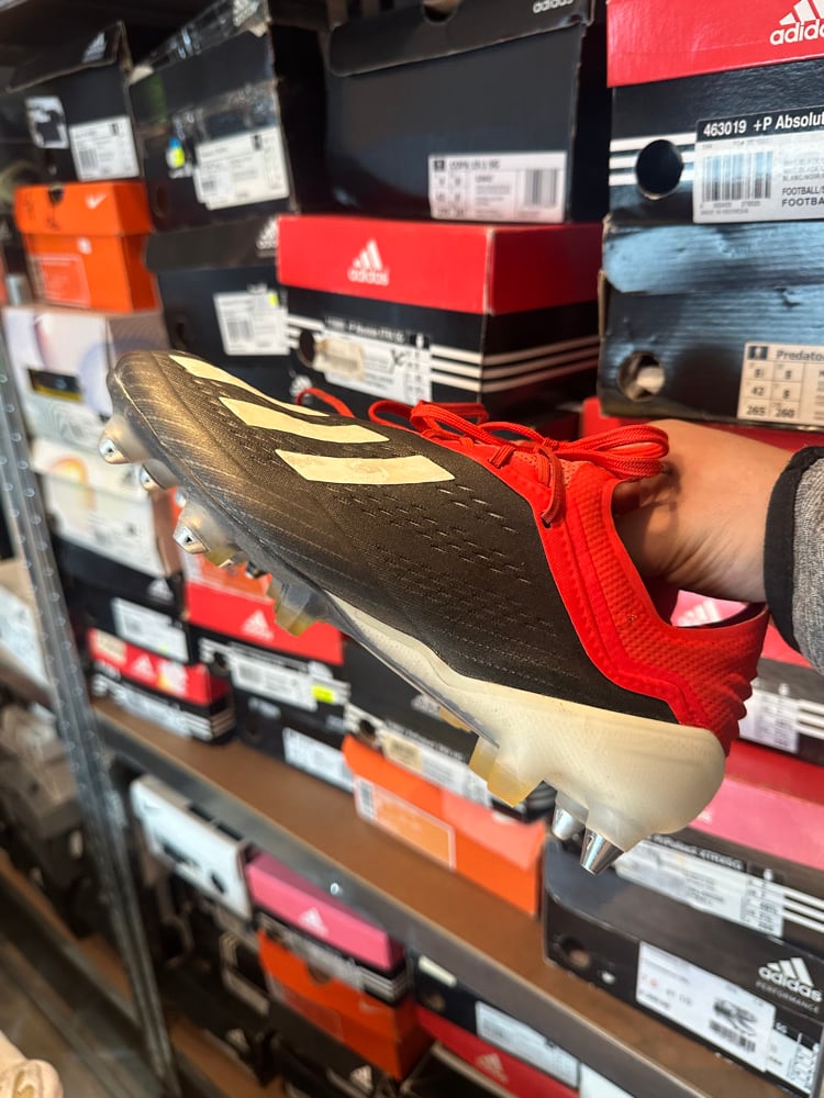 Image of Adidas 18.1 X SG RED BLACK WORN