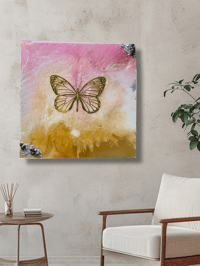 Image 1 of Elegant Butter fly wall art 