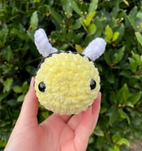 Image 2 of medium bee plushie 