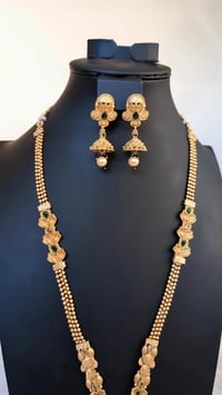 Image 4 of Bandana_Ranihar Style Radha-Krishna Temple Jewelry  