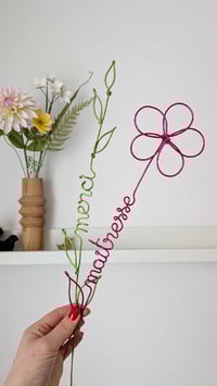 Image 1 of Duo fleurs - coloris aléatoire 