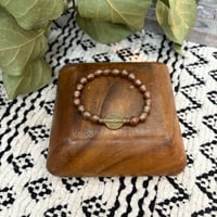 Image 5 of Beaded Copper Bracelet 