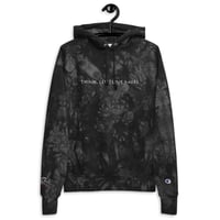 Image 2 of Risk Premium Champion tie-dye hoodie