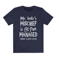 Mischief Managed Navy Tshirt