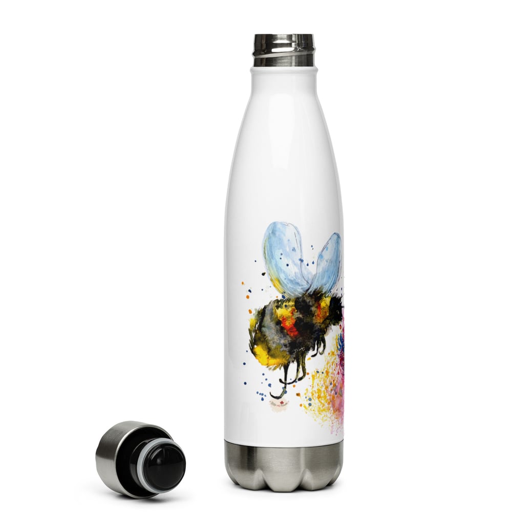 Image of Queen BumbleBee Stainless Steel Water Bottle
