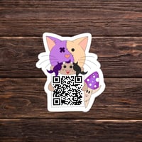 Image 2 of Moonlight Mage Studio Shop (Purple) : Bubble-free stickers