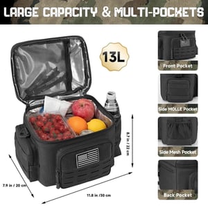Image of “CODE-ZERO” Lunch/Meal Prep Carrier