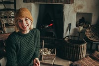 Image 3 of Aran Sweater - Earth Colours - Made in Europe