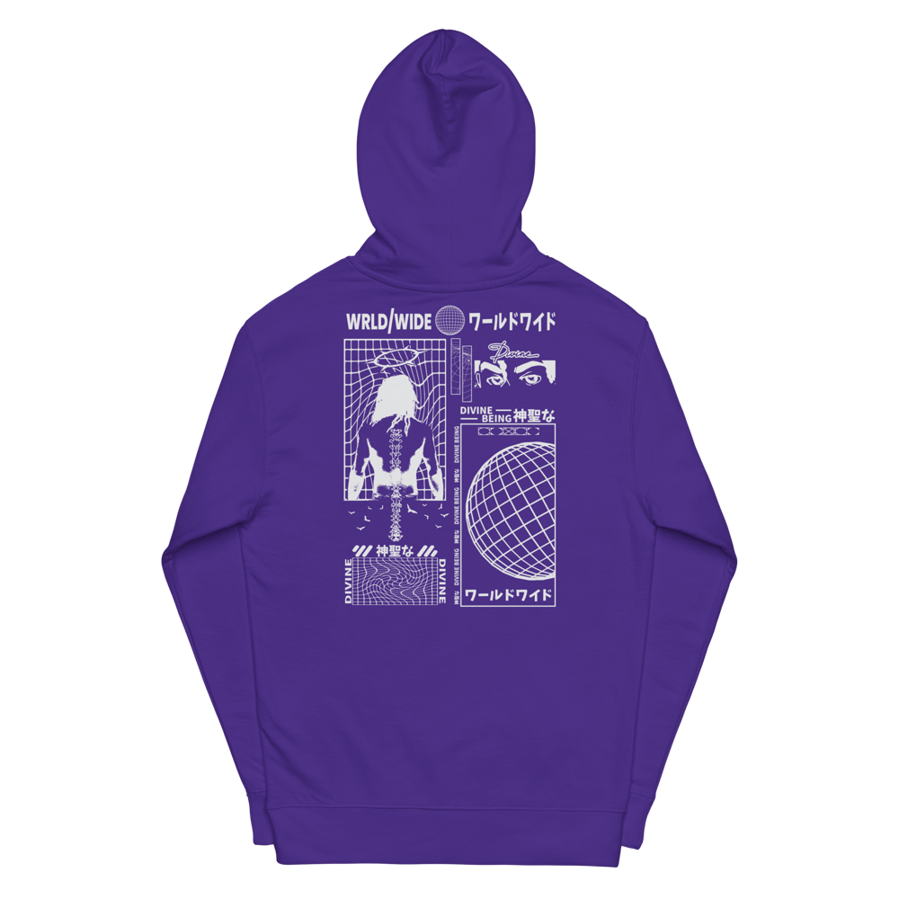 WORLDWIDE DIVINE Hoodie (White Print)