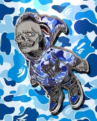 Image 1 of Graduation Reaper (Blue Bape)