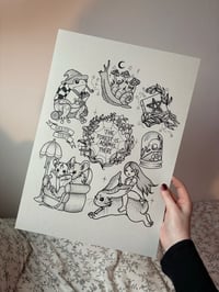 Flash Sheet Print - A3 🕸️