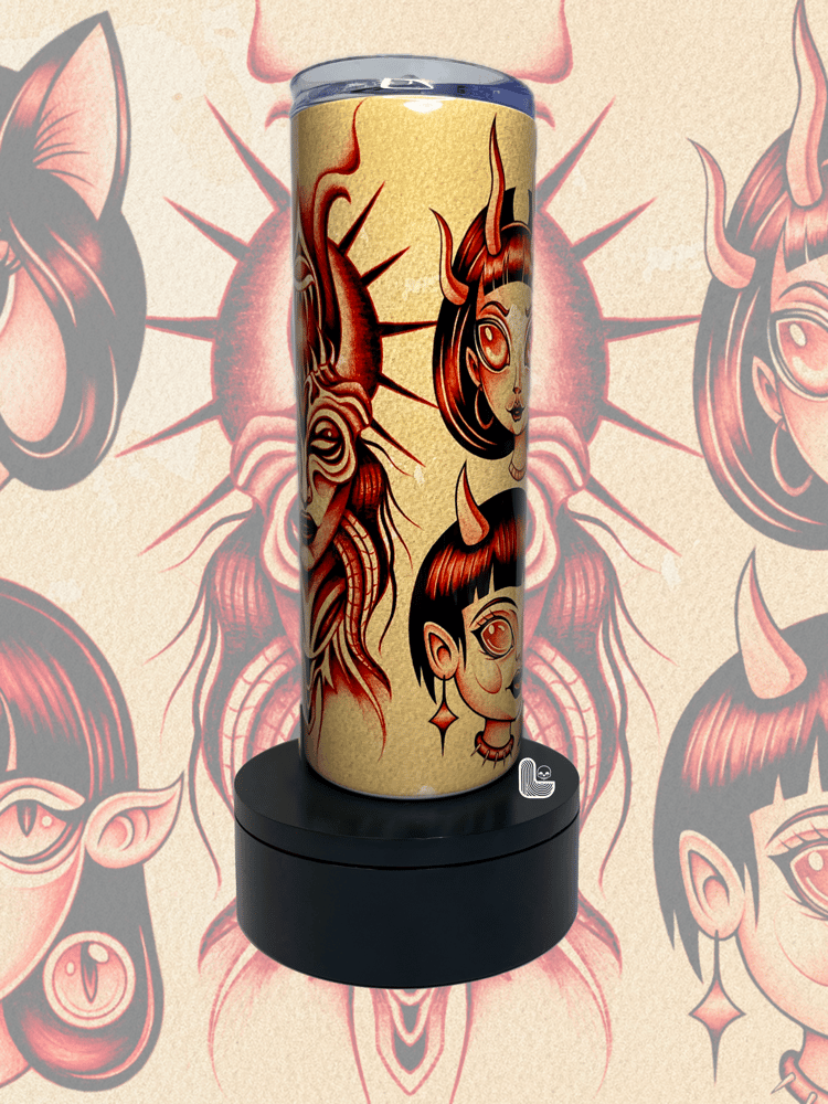 Image of Goth Ladies - Tattoo Flash Edition (20 oz Tumbler)