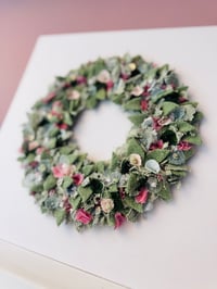 Image 2 of Embroidered Lace Wreath