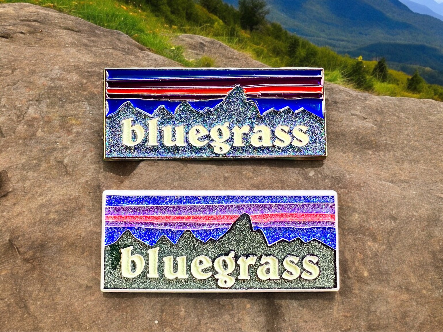 Image of PATAGONIA BLUEGRASS PINS