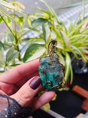 Image of Emerald necklace