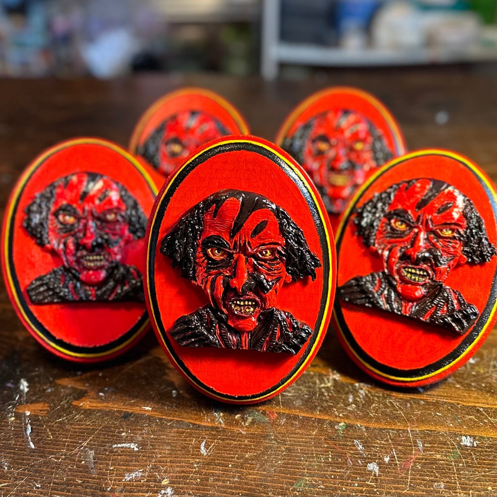 Lipstick Demon Wall Plaque