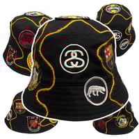 Image 1 of 1 of 1 stussy patchwork hat