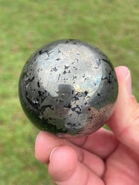 Image 8 of Pyrite In Magnetite Sphere #1107