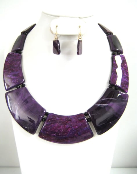 Image of Passion (purple) of love Necklace 