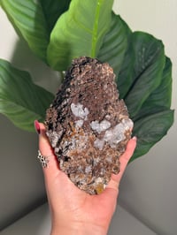 Image 1 of SUGAR DRUZY CHALCEDONY X MANGANESE -MOROCCO- B