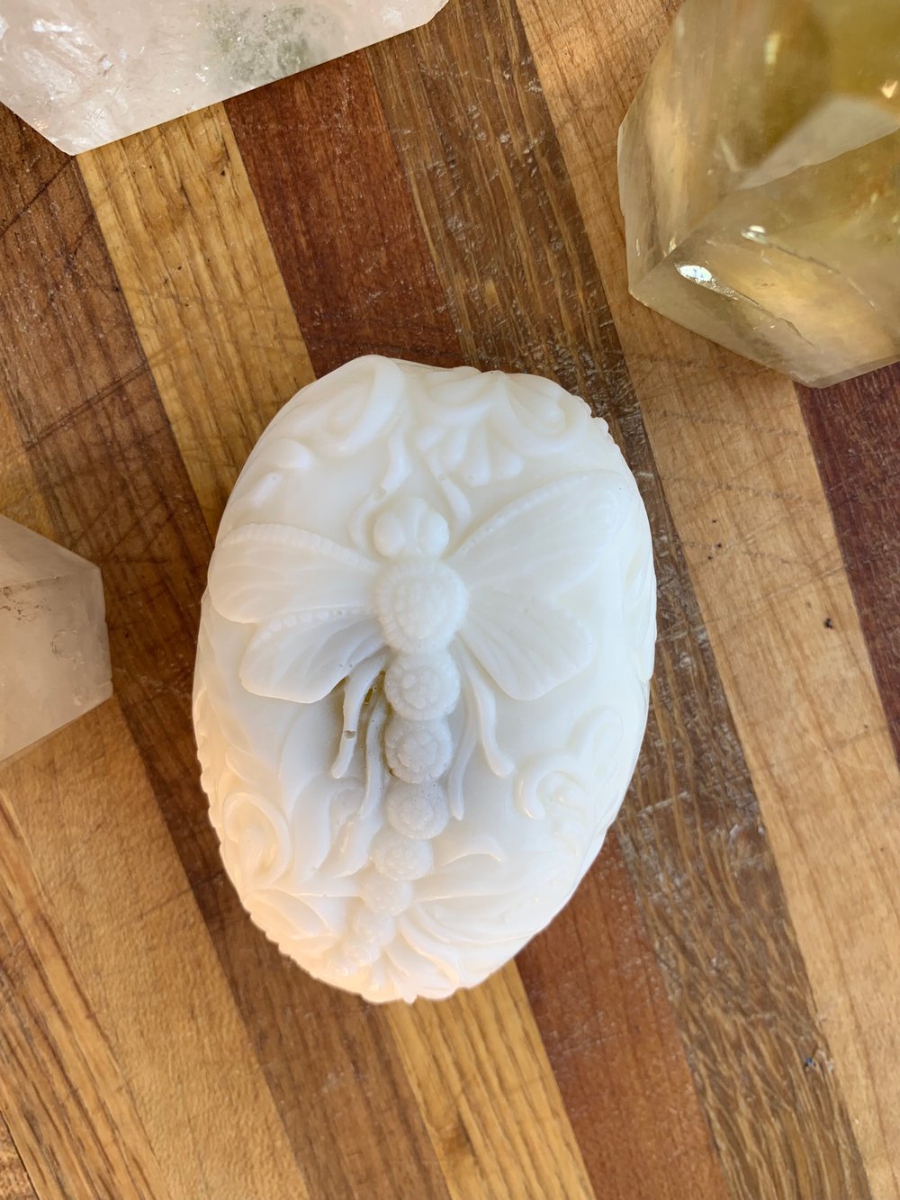 Image of Dragonfly Castile Lemon Herb Aura Cleanse Soap Bar