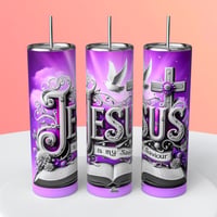 JESUS IS MY SAVIOR TUMBLER 